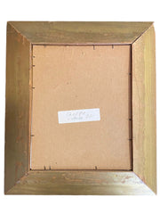 Still Life of Pitcher and Oranges Print Gold Frame