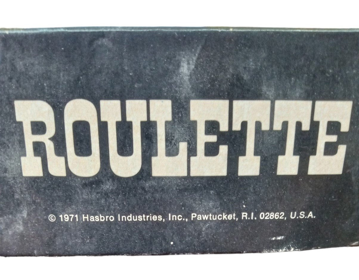 Hasbro Family Roulette Kit Vintage Board Game Collectible 1970s