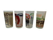 Kentucky Derby Vintage Mint Glass Julep Collectible 1975, 82, & 84-85 Cup Set