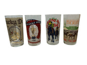 Kentucky Derby Vintage Mint Glass Julep Collectible 1975, 82, & 84-85 Cup Set