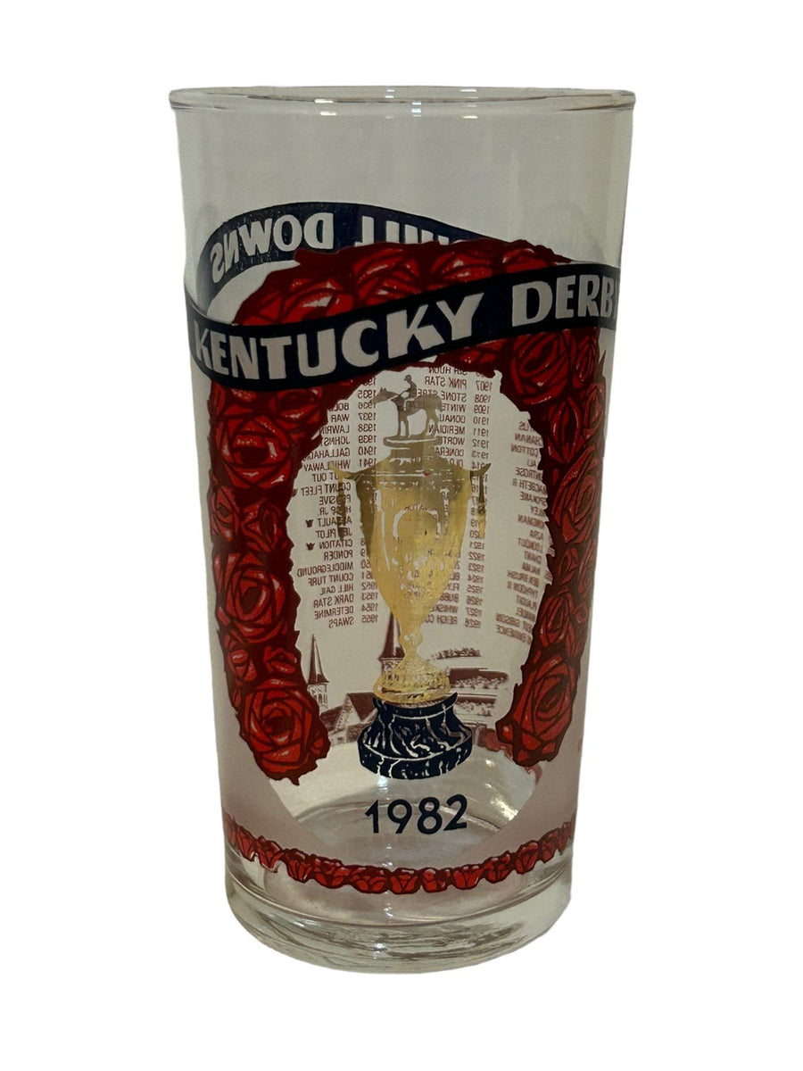 Kentucky Derby Vintage Mint Glass Julep Collectible 1975, 82, & 84-85 Cup Set