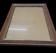 Brown Wooden Picture Frames Set Of 2 Contemporary Home Wall Decor