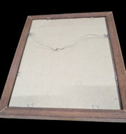 Brown Wooden Picture Frames Set Of 2 Contemporary Home Wall Decor