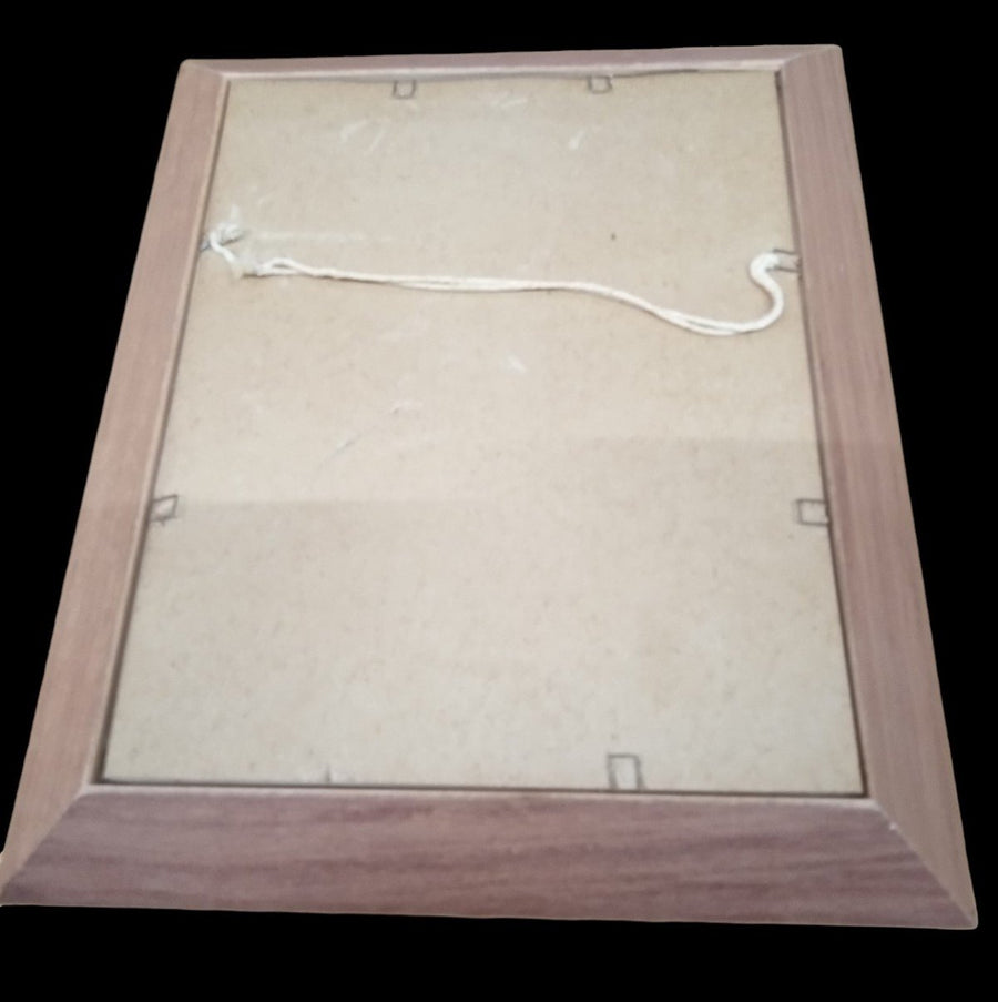 Brown Wooden Picture Frames Set Of 2 Contemporary Home Wall Decor