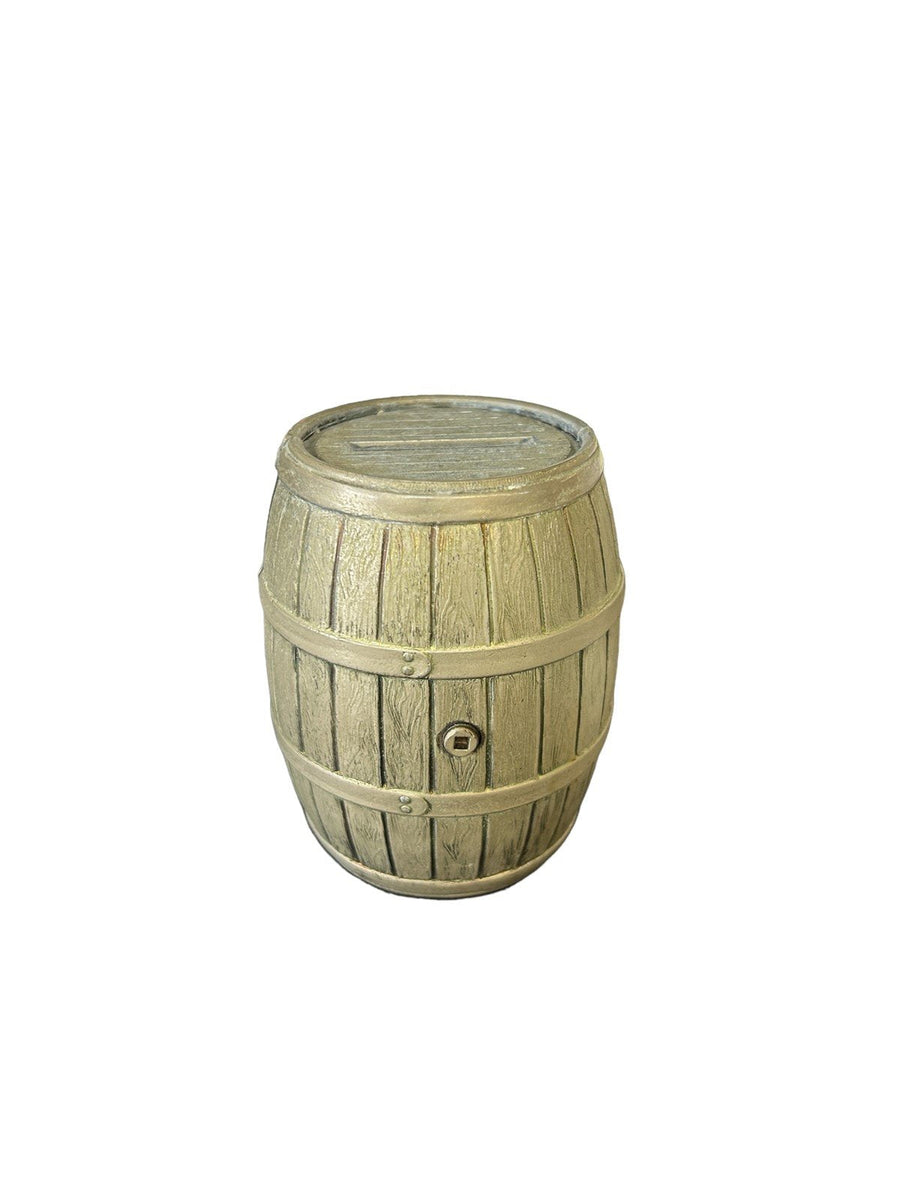 Metropolitan Savings & Loan Company Metal Barrel Piggybank No Key Youngstown OH