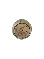 Metropolitan Savings & Loan Company Metal Barrel Piggybank No Key Youngstown OH