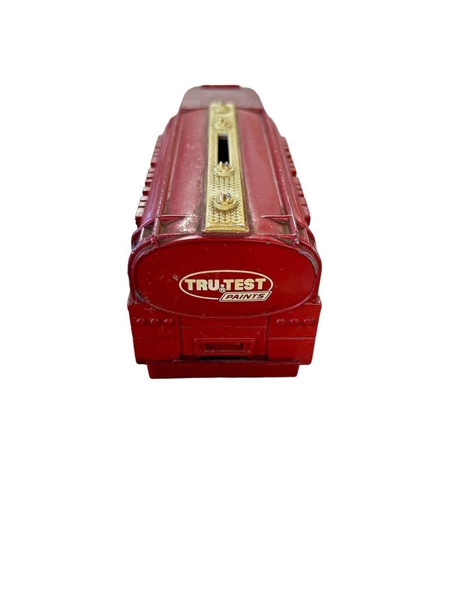 Vintage True Value Hardware Store Red Die Cast Semi Truck 6 Wheeler