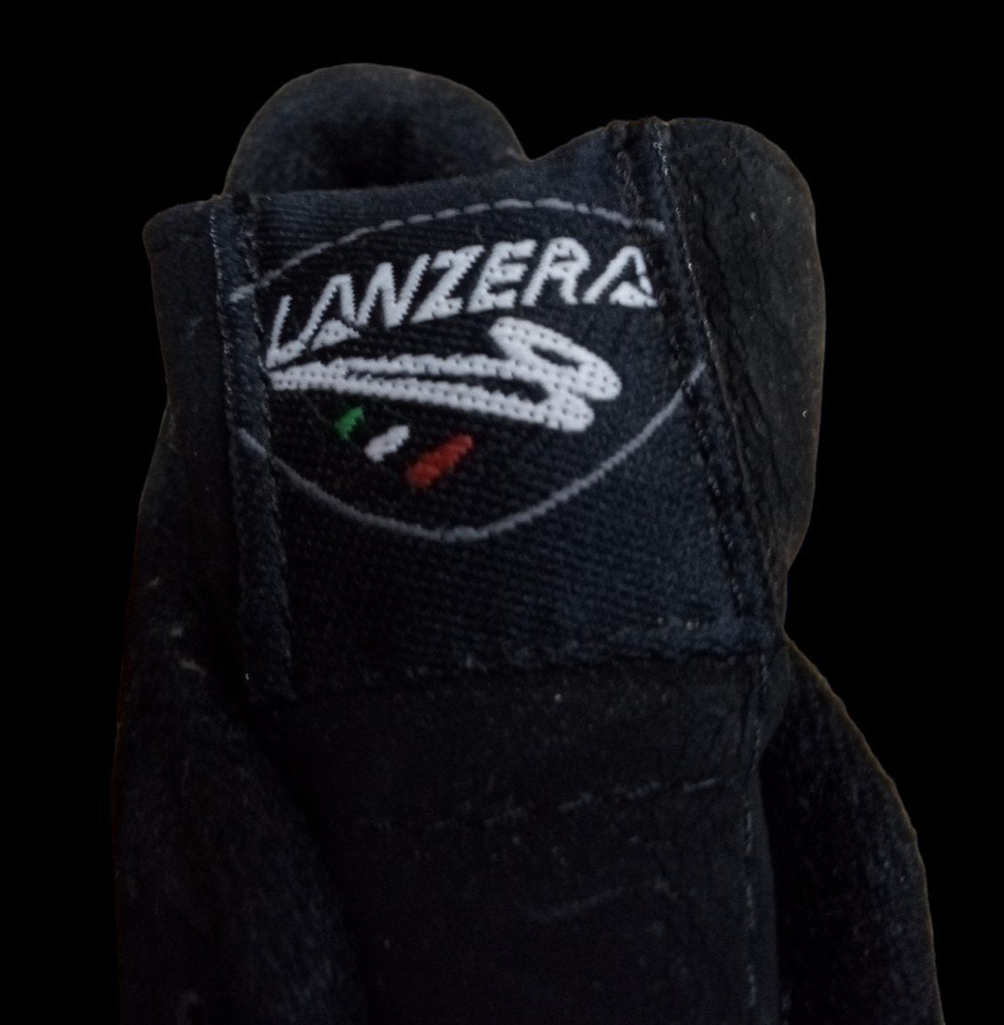 Lanzera Youth Black Soccer Shoes Vintage Collectible Sportswear Footwear