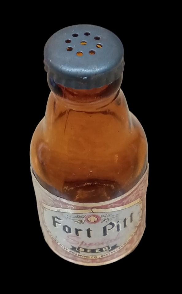 Fort Pitt Special Beer Salt Shaker Vintage Collectible Serveware Decor