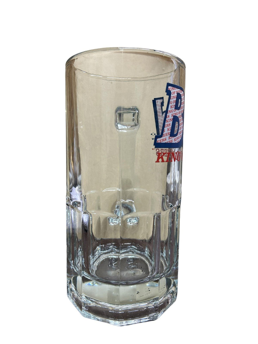 Lite Pilsner Bud King of Beers Glass Stein Pitcher Mug Tall Glass Drink Tankard