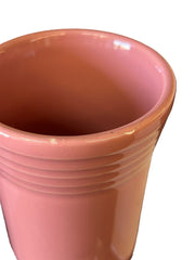 Fiesta -Rose Pink Juice Tumbler Homer Laughlin Cup Ceramic Drinkware Retired HLC