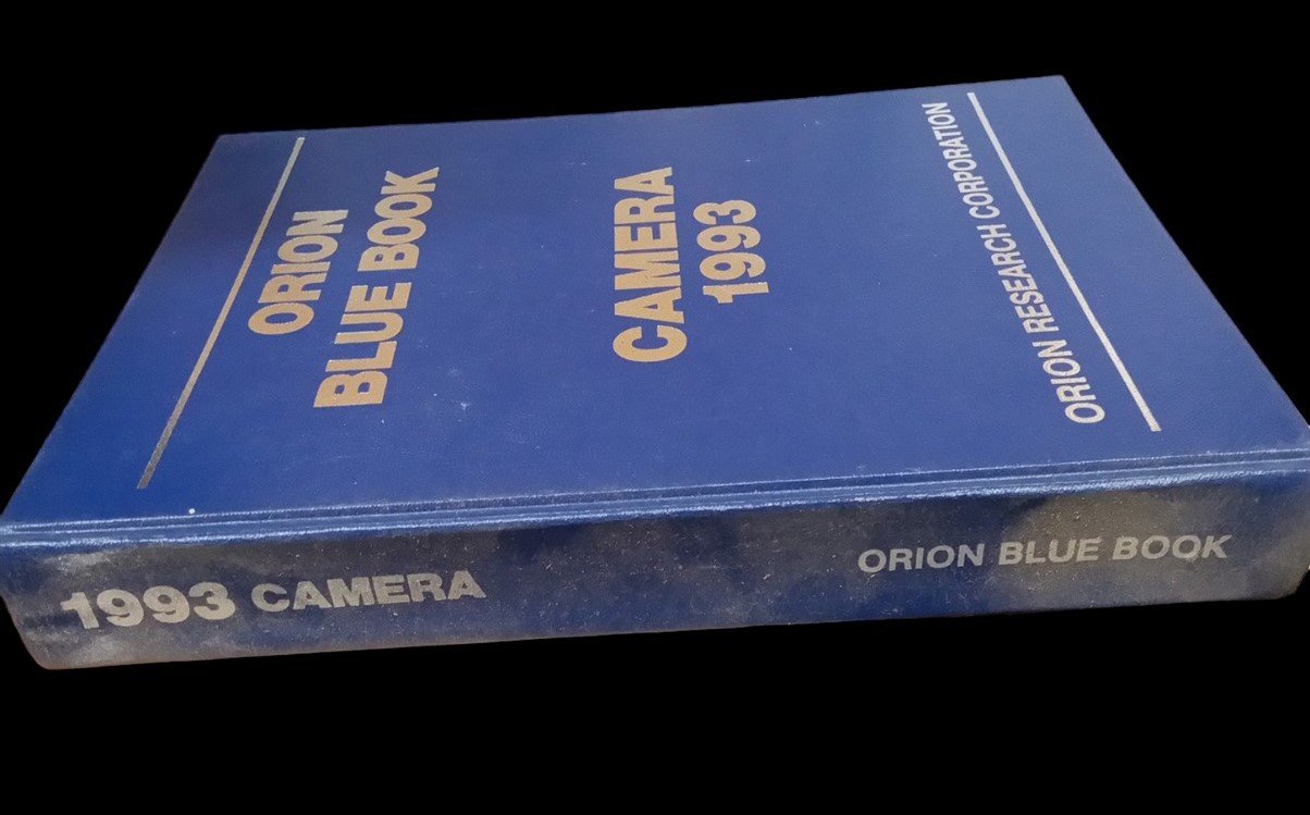 Orion Blue Book Camera Price Guide Vintage Collectible 1990s