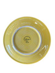 Fiesta - Sunflower Yellow Salad Plate Ceramic Dish Homer Laughlin Kitchenware