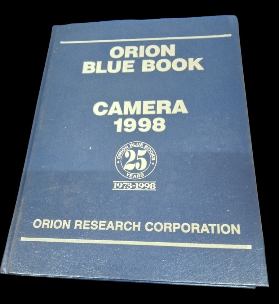 Orion Blue Book Camera 1998 Price Guide Vintage Collectible Photography