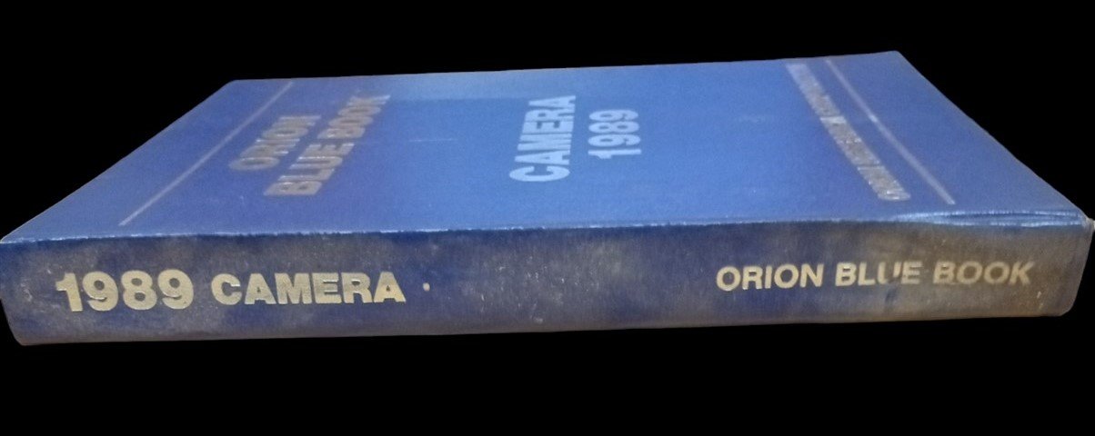 Orion Blue Book Camera 1989 Price Guide Vintage Collectible Photography