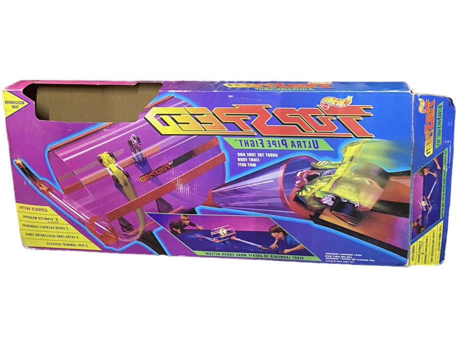 Hot Wheels Top Speed Ultra Pipe Fight Competitive Game Cars Not Included