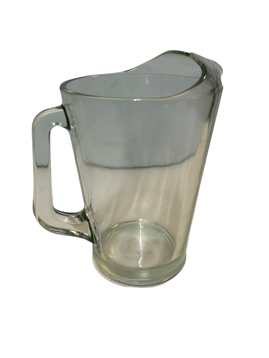 Libbey Glassware Water Pitcher Vintage 60oz #14 Clear Glass Jug