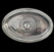 Casserole with Lid Antique Glasbake J235 1 Quart Vintage Primrose Dream Oval