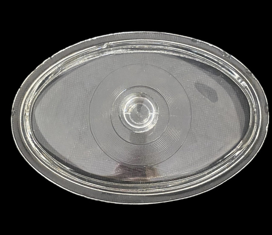 Casserole with Lid Antique Glasbake J235 1 Quart Vintage Primrose Dream Oval