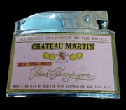 Chateau Martin Sunlite Lighter Vintage Collectible Tobacciana