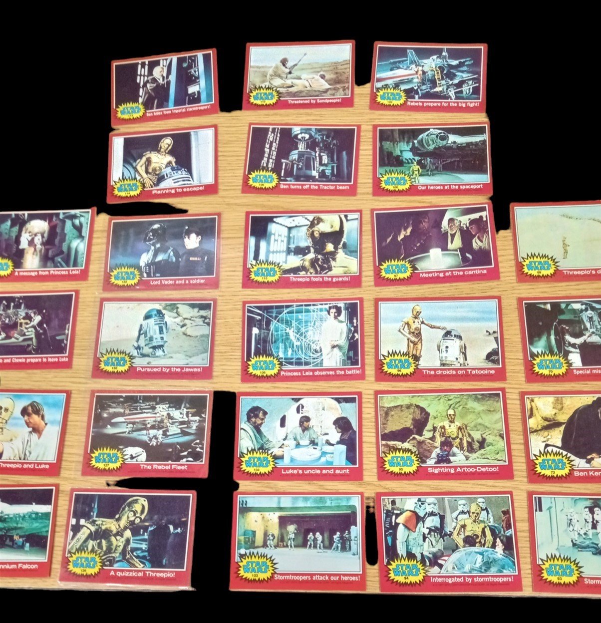 Star Wars Trading Cards & Stickers Vintage Collectible Memorabilia