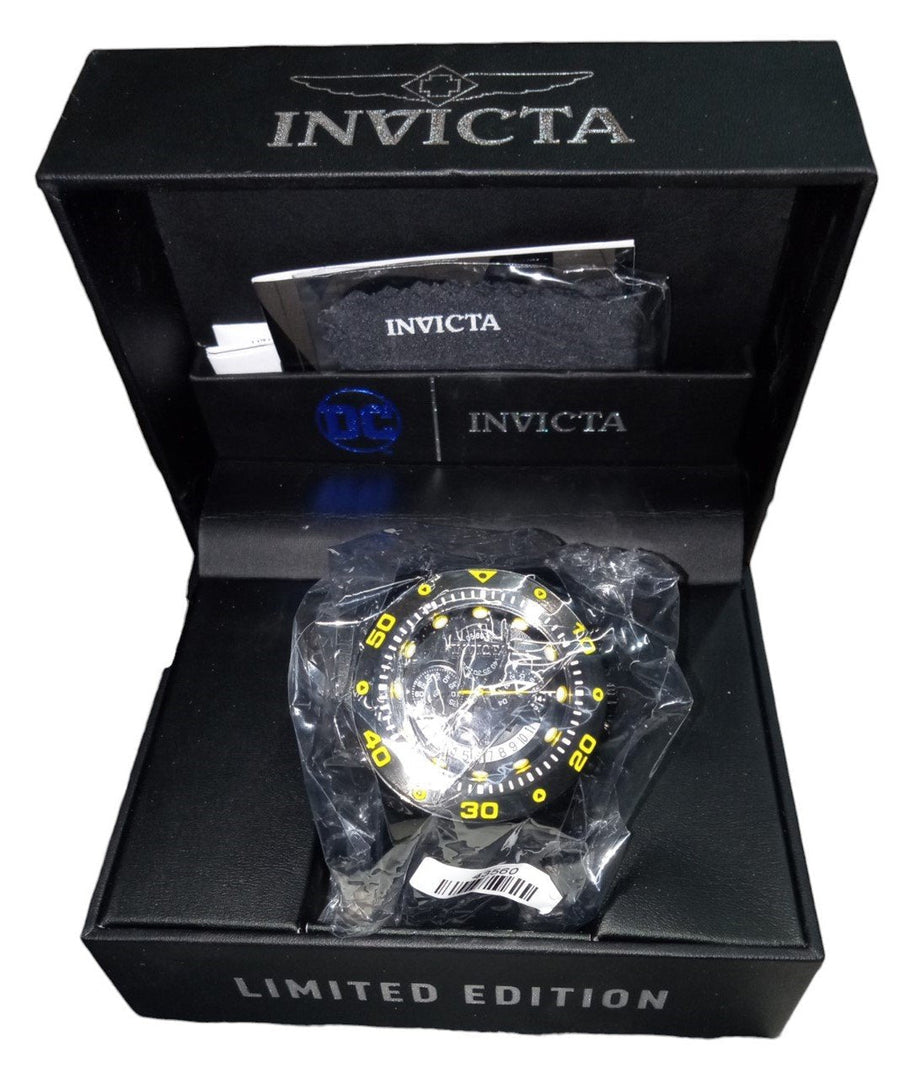 Invicta Limited Edition DC Comics Batman Wristwatch Collectible Wristwear Unisex