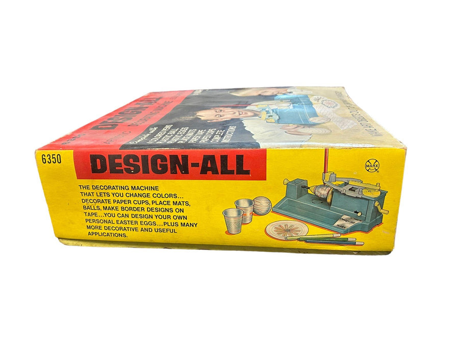 Design All Educational Decorating Machine 6350 by Marx Toys 1948 Artistic Set