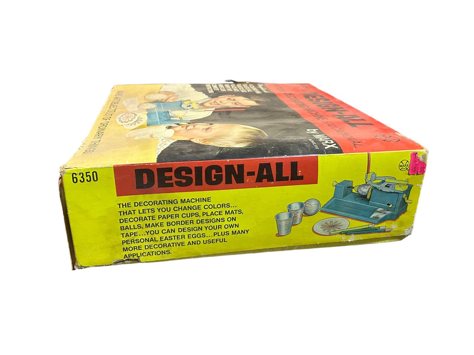 Design All Educational Decorating Machine 6350 by Marx Toys 1948