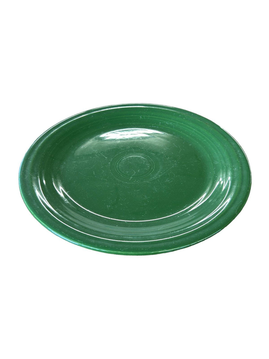 Fiesta Ware Lunch Plate Forrest Green Homer Laughlin Ceramic Dish Vintage HLC