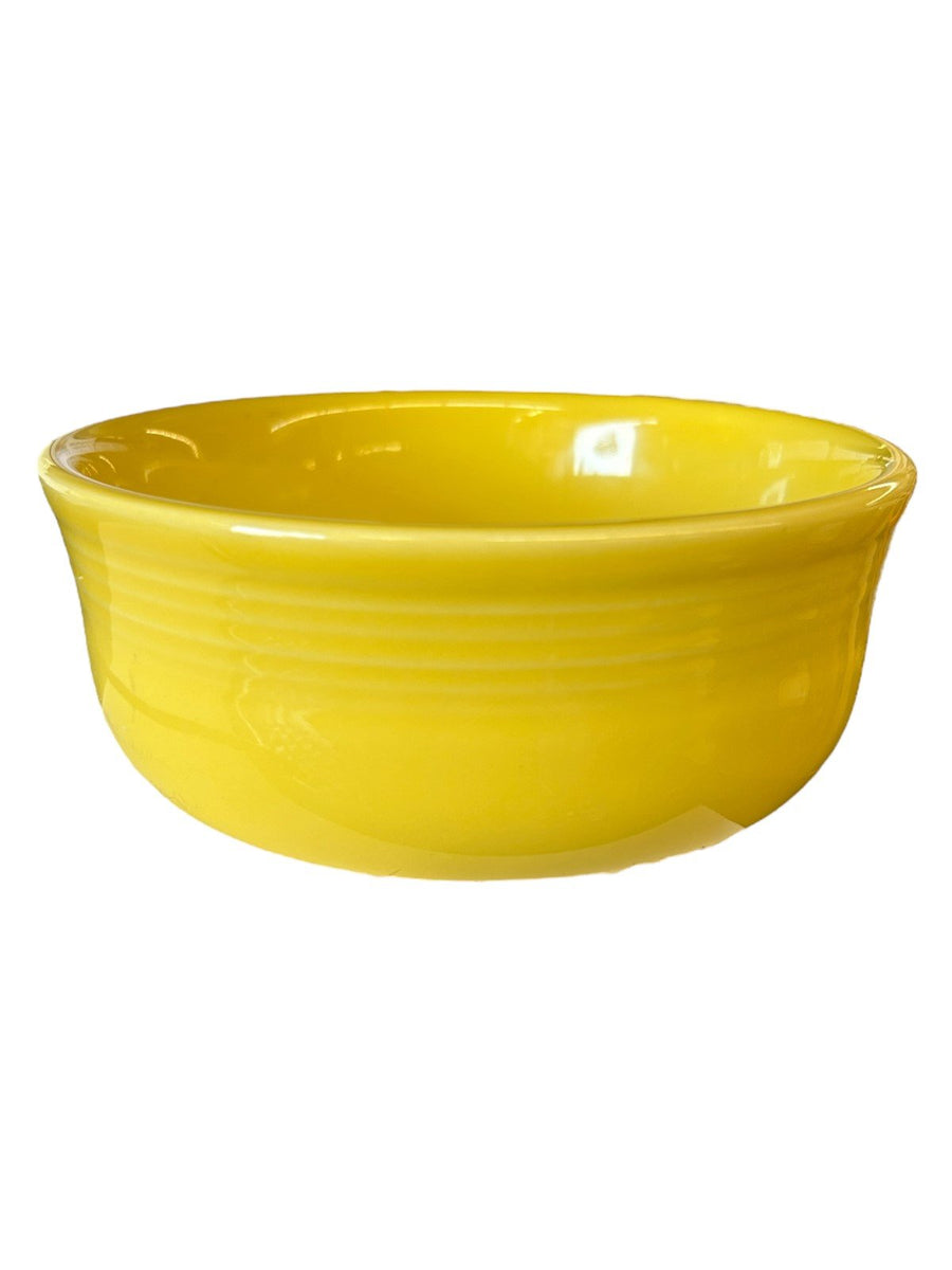 Fiesta - Sunflower Yellow Chowder Bowl Homer Laughlin Ceramic Dish Kitchen Bowl