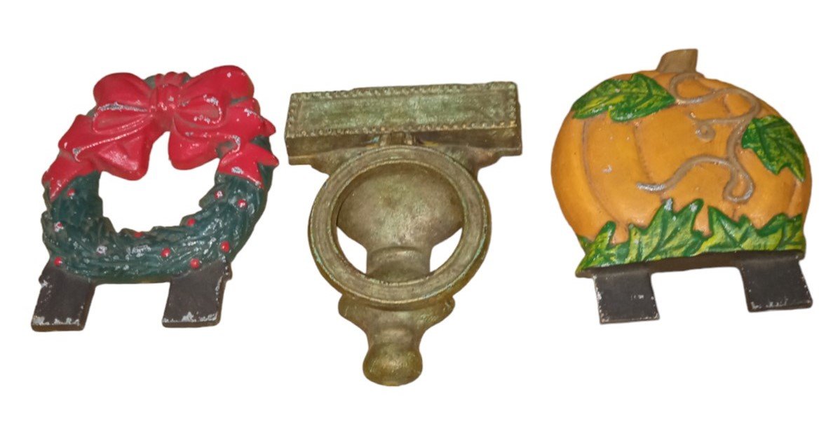 Midwest Cannon Falls Holiday Door Knocker Set Vintage Festive Decor ...