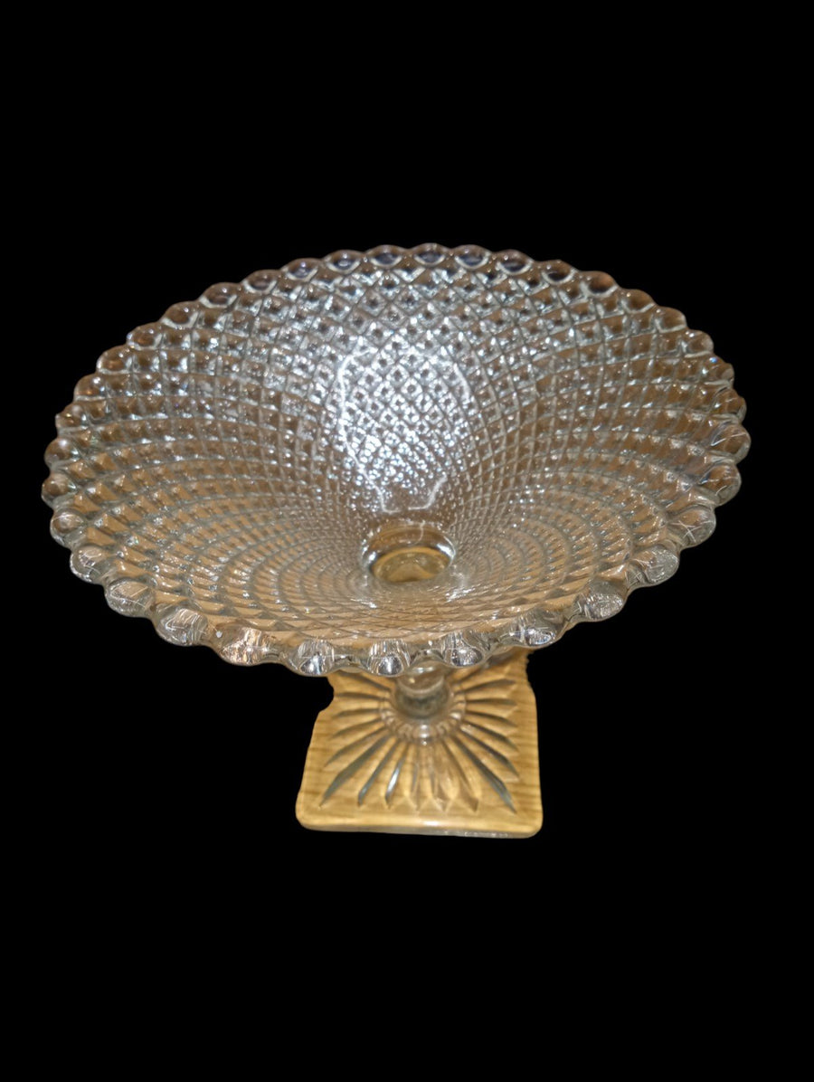 Candy Dish English Hobnail Antique Westmoreland Miss America Line Vintage