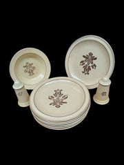 Pfaltzgraff Village Antique Dinnerware Servingware Vintage Stoneware 61 Pcs.