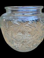 Flower Vase Vintage Princess House Fantasia Floral Design 5.5" High