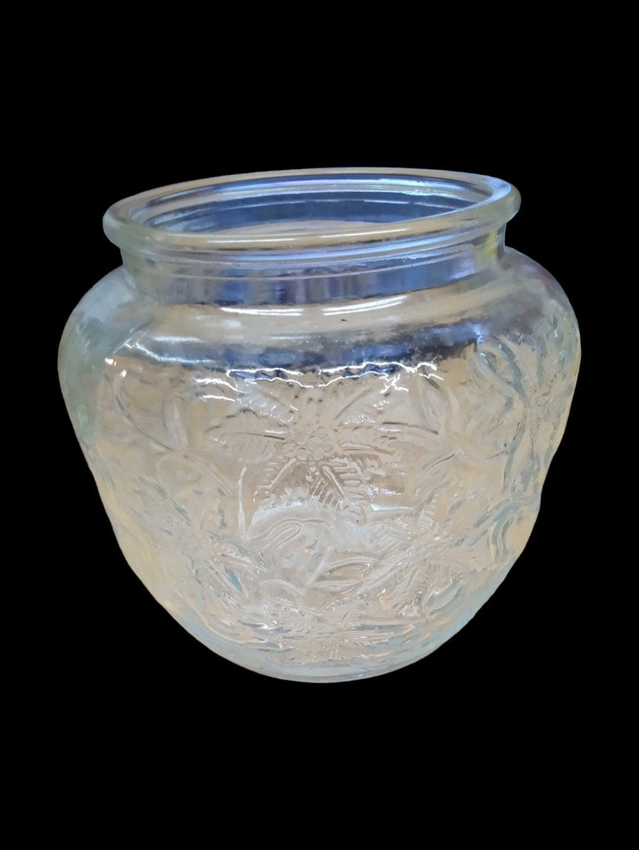 Flower Vase Vintage Princess House Fantasia Floral Design 5.5" High