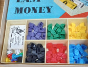 Milton Bradley Easy Money Board Game Vintage Retro Collectible Gift Idea