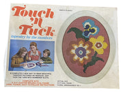 Touch n Touch Tapestry by the Numbers 9x11 Frame Floral Arrangment 1970s
