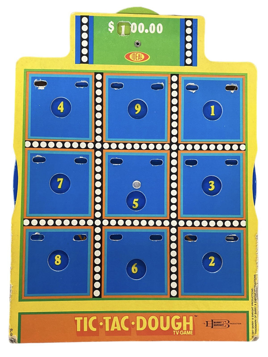 Tic Tac Dough TV Game Based on the Exciting Gameshow by Ideal up to 2 Players