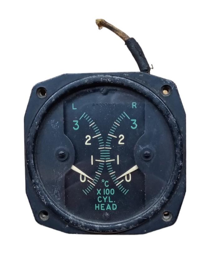 Lewis Engineering Company Temperature Indicator Vintage Collectible Industrial