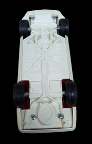 Ertl 1992 Corvette Arctic White Model Car Vintage Collectible Automotive Decor