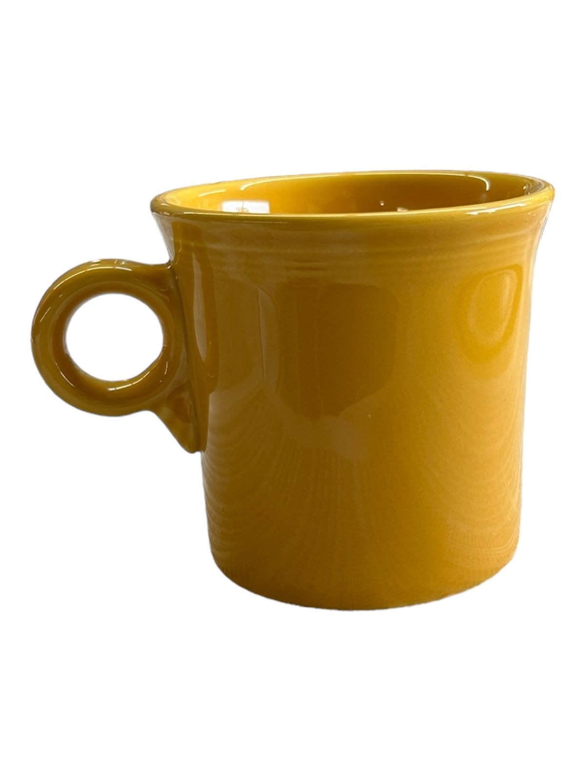 Fiesta - Marigold Yellow Ring Handled Mug Retired Color Homer Laughlin Drinkware