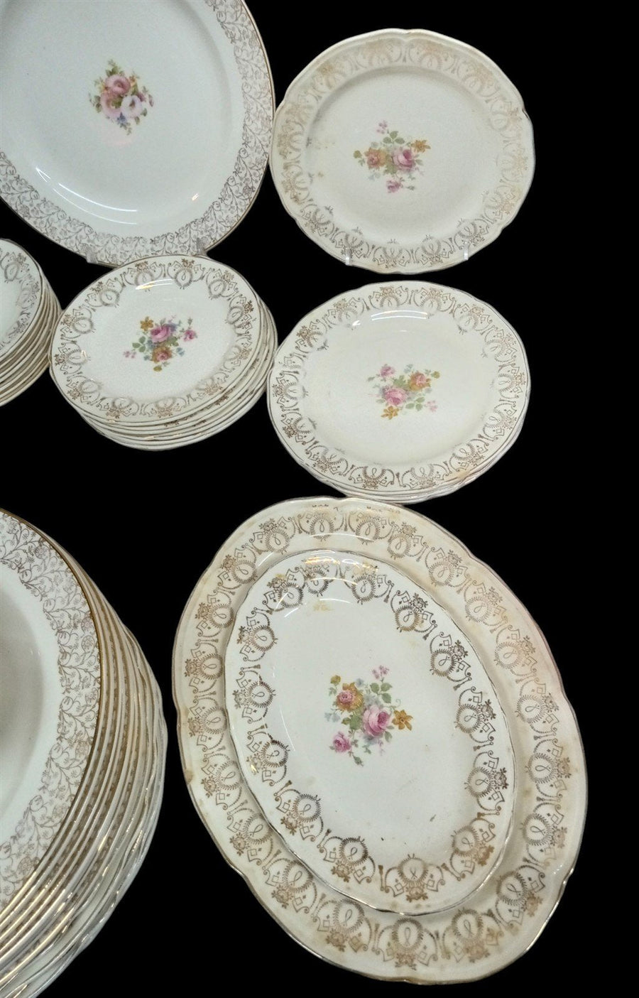 Dinnerware Antique Edwin M. Knowles China Company Vintage Semi-Vitreous 42-4