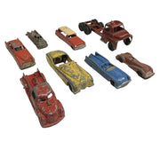 Diecast Cars Vintage Lot 8 Hubley Tootsie Manoil Stratco Truck Toy Collectibles
