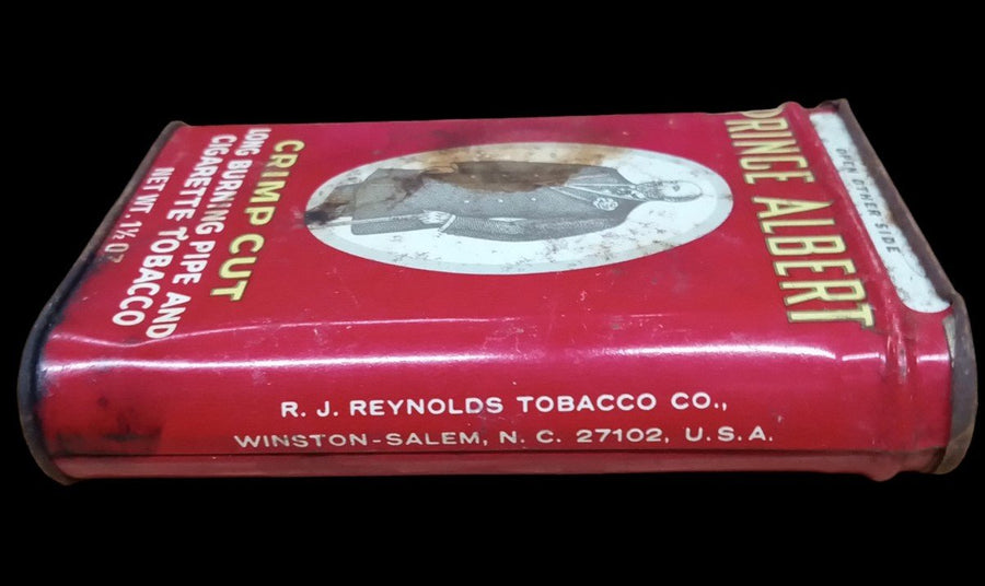 Prince Albert Crimp Cut Tobacco Tin Vintage Collectible Advertising Tobacciana