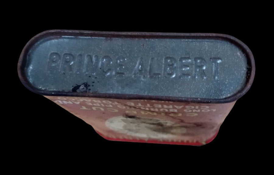 Prince Albert Crimp Cut Tobacco Tin Vintage Collectible Advertising Tobacciana