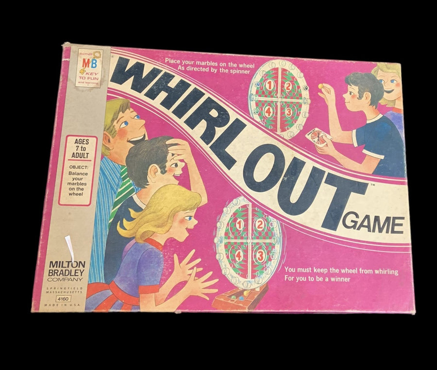 Whirl Out Vintage Game Complete Milton Bradley 1971 Toy