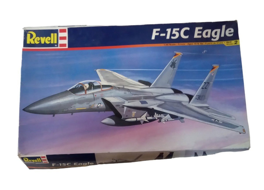 Revell F-15C Eagle Model Fighter Jet Vintage Collectible Military Aviation