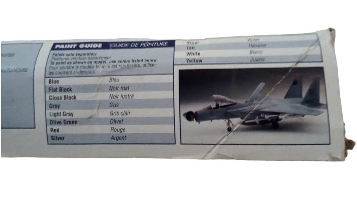 Revell F-15C Eagle Model Fighter Jet Vintage Collectible Military Aviation