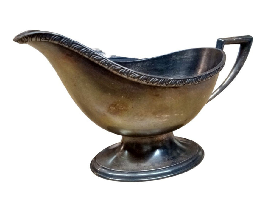 Wm.A Rogers Silverplate Gravy Boat Vintage Collectible Kitchenware Serveware
