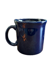 Fiesta - Cobalt Blue Java Mug Homer Laughlin Ceramic Coffee Cup Tea Retired HLC